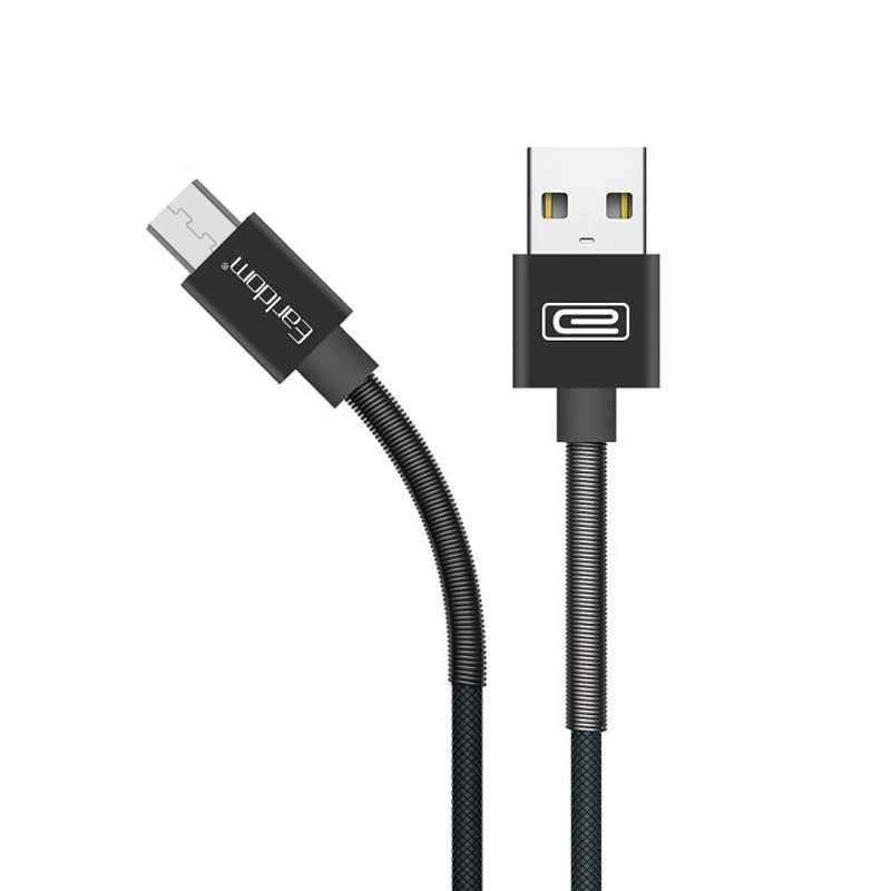کابل تبدیل USB به microUSB ارلدام مدل EC-046M طول 1 متر
