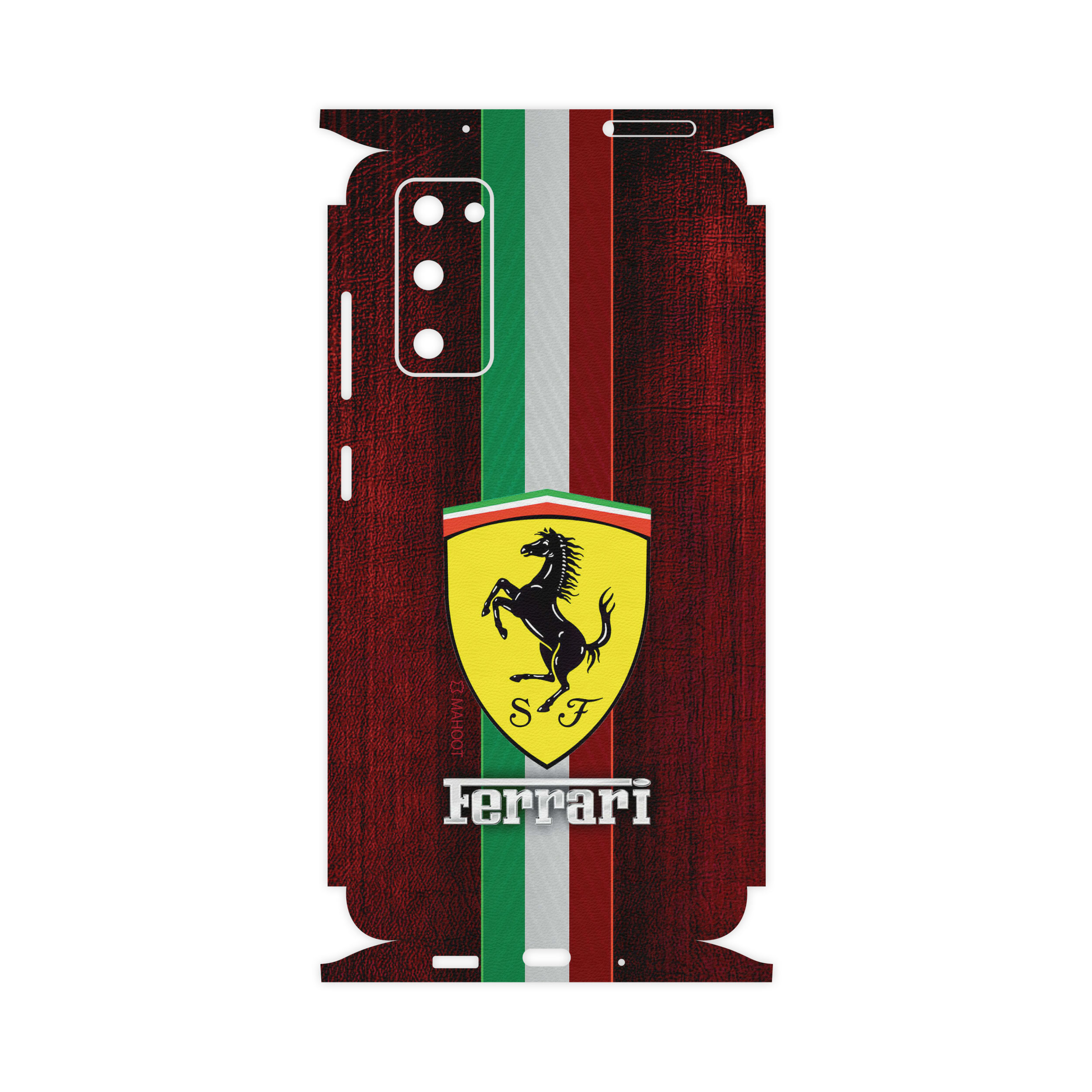 برچسب پوششی ماهوت مدل Ferrari-FullSkin مناسب برای گوشی موبایل سامسونگ Galaxy S20 FE