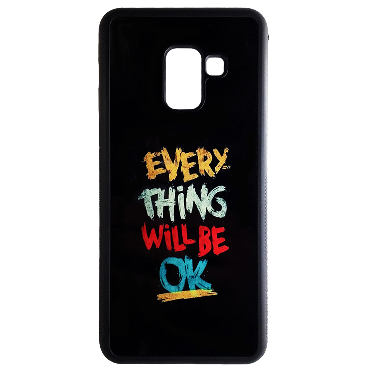 کاور طرح every thing will be ok کد 6889 مناسب برای گوشی موبایل سامسونگ galaxy a8 plus 2018