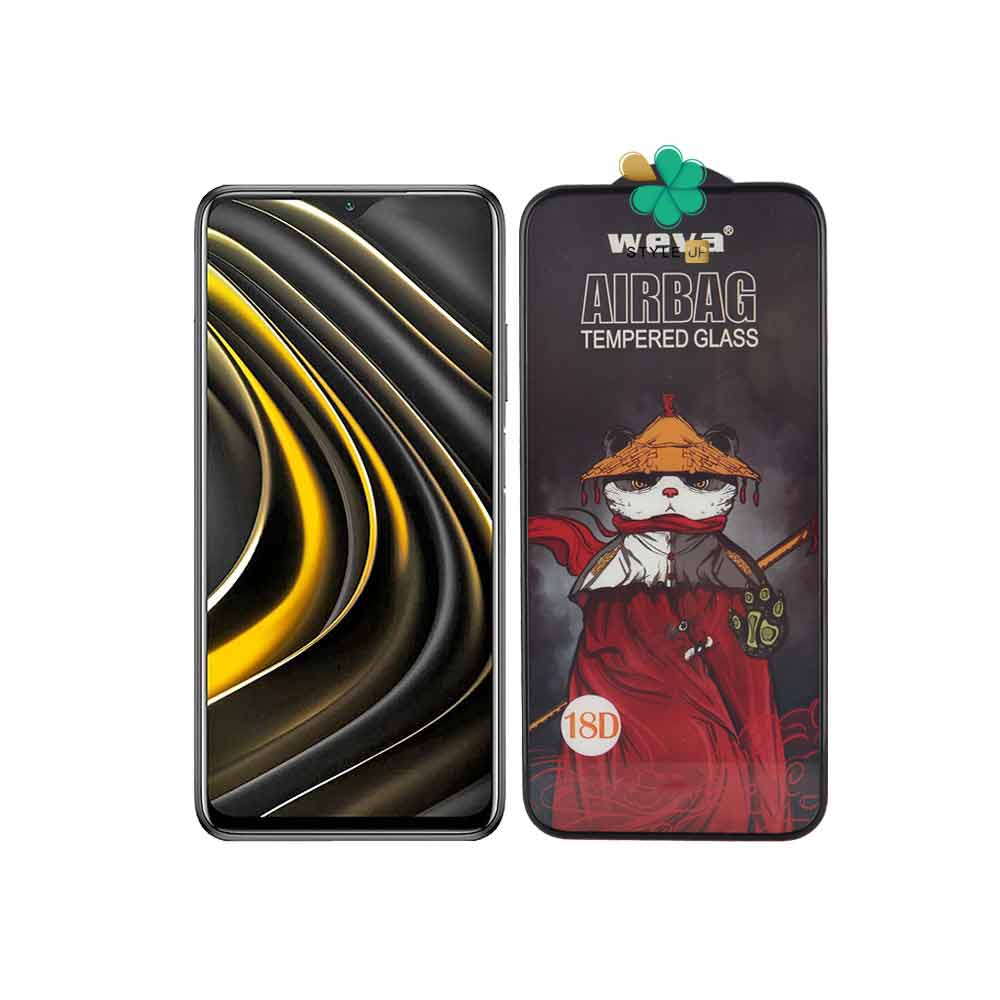 گلس گوشی شیائومی Xiaomi Poco M3 مدل ایربگ دار