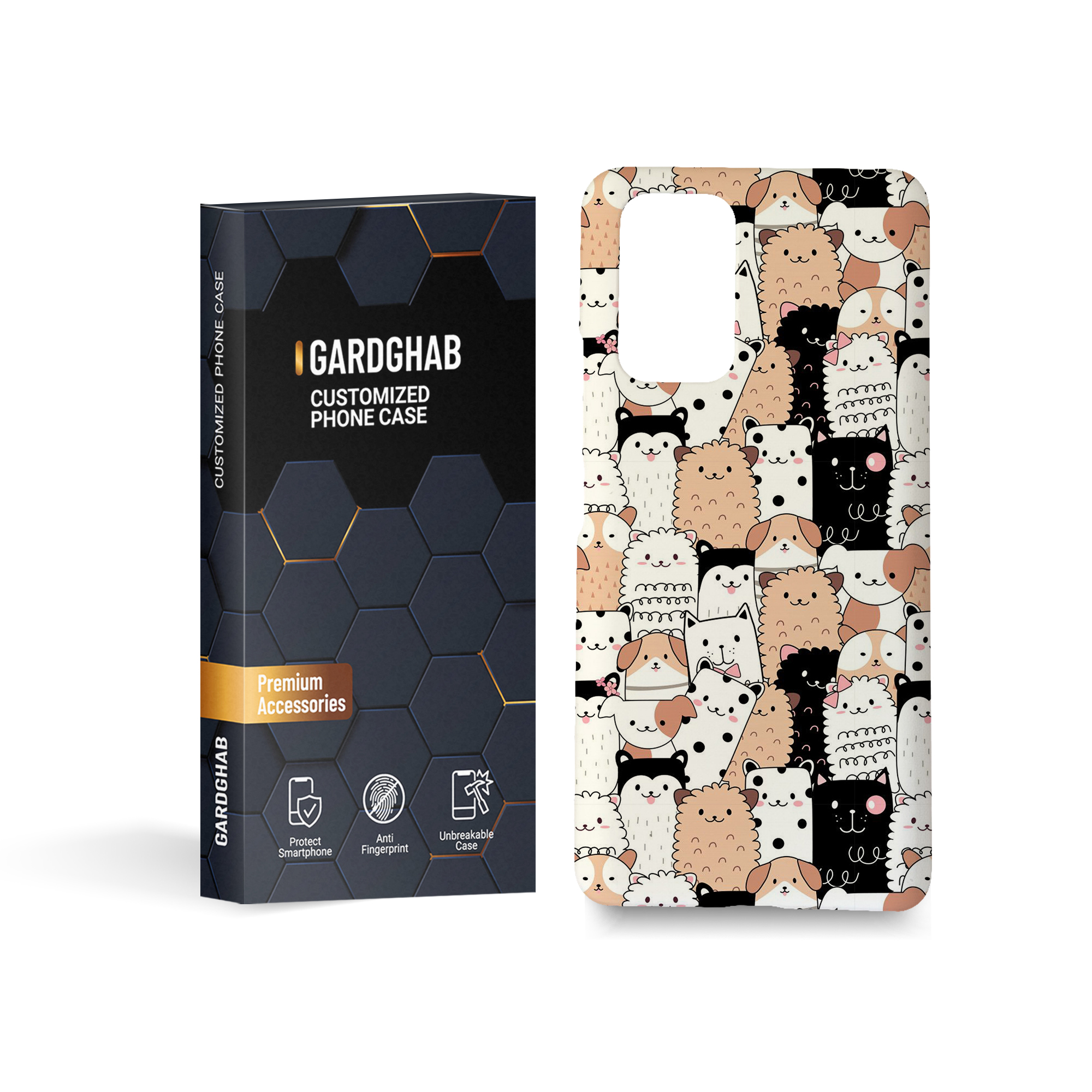 کاور گارد قاب مدل فانتزی مناسب برای گوشی موبایل شیائومی  redmi note 10 pro 4g