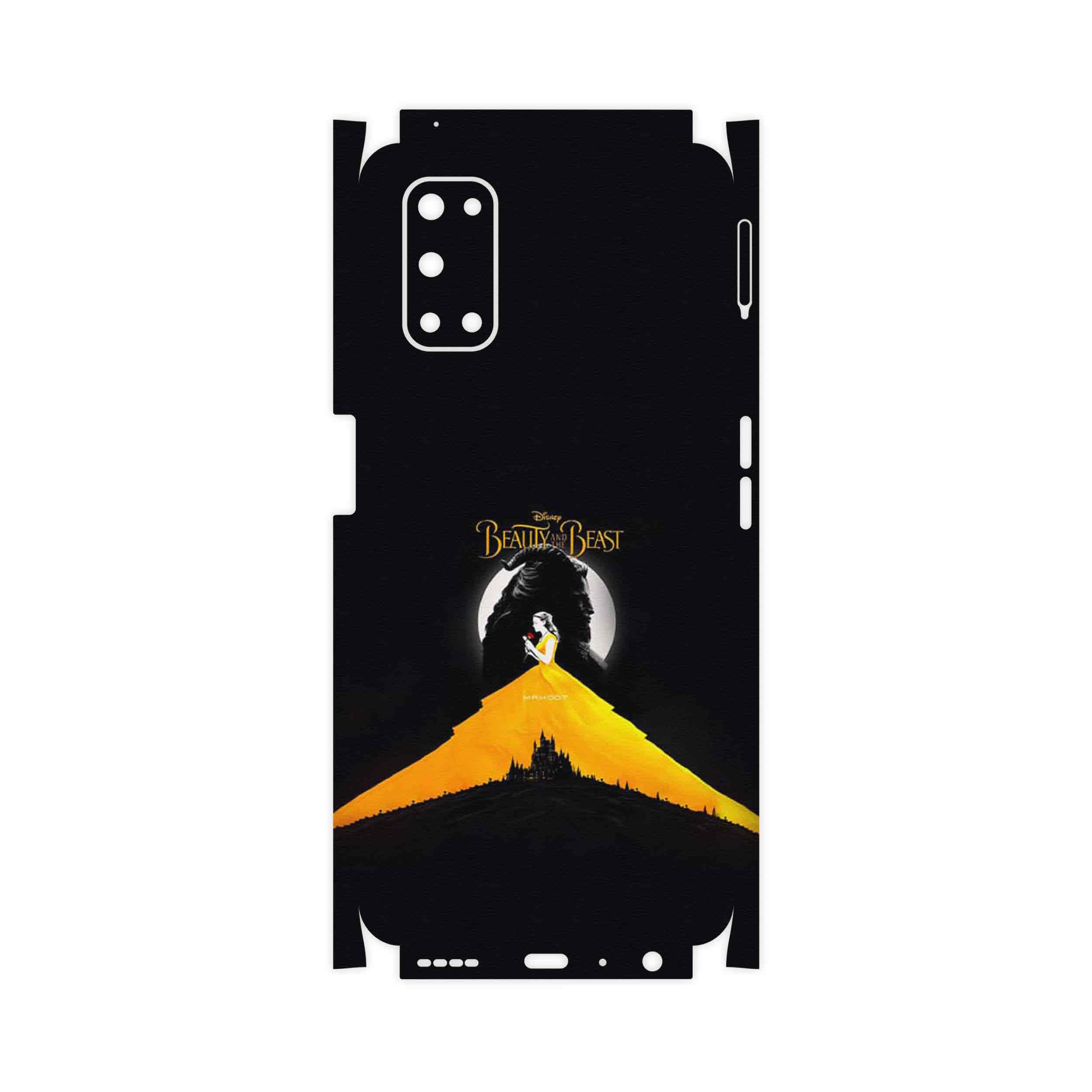 برچسب پوششی ماهوت مدل Beauty and the Beast-FullSkin مناسب برای گوشی موبایل ریلمی 7 5G