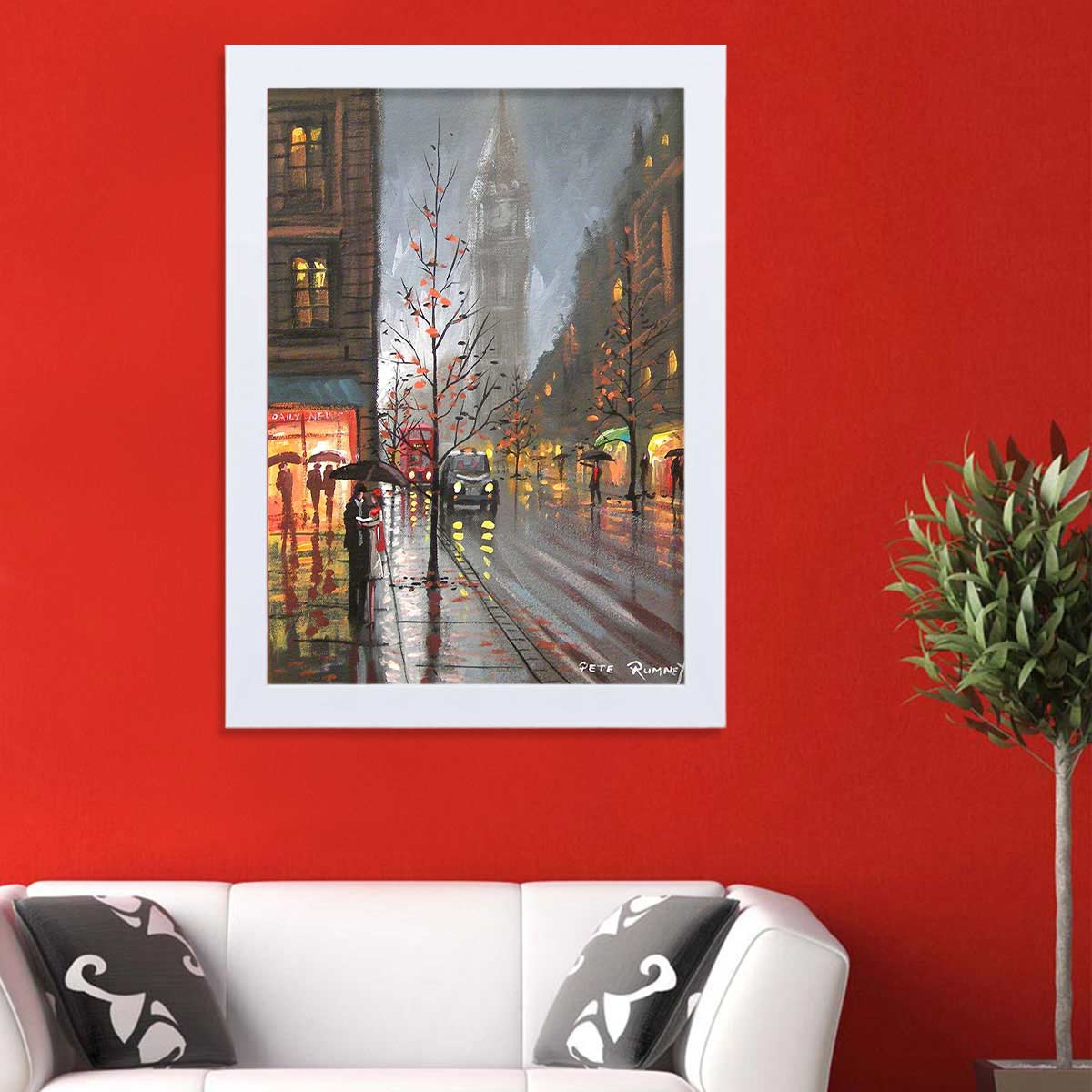 تابلو گالری استاربوی طرح لندن مدل هنری HL241