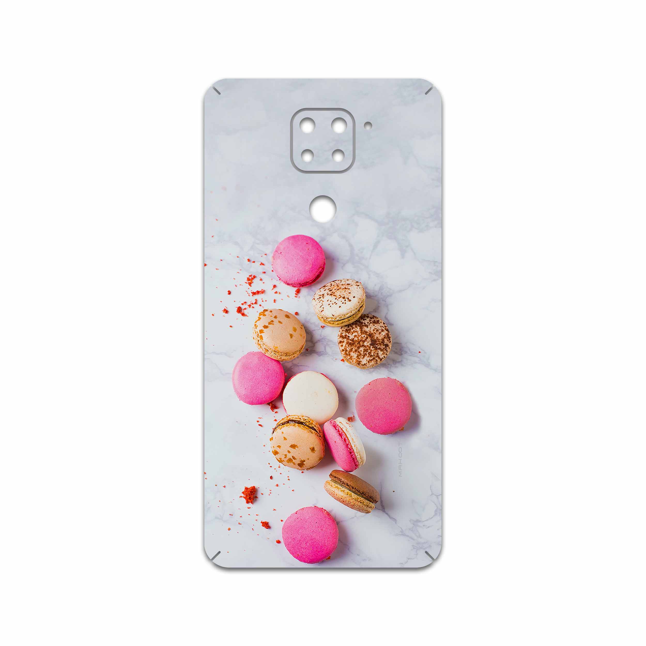 برچسب پوششی ماهوت مدل Macaron cookie مناسب برای گوشی موبایل شیائومی Redmi Note 9
