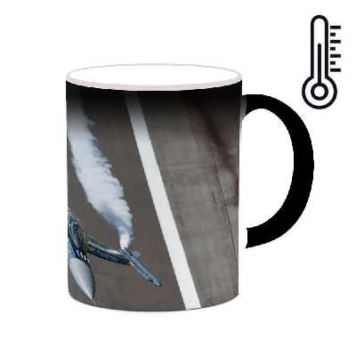 ماگ حرارتی کاکتی طرح هواپیمای جنگنده مدل mgh20327