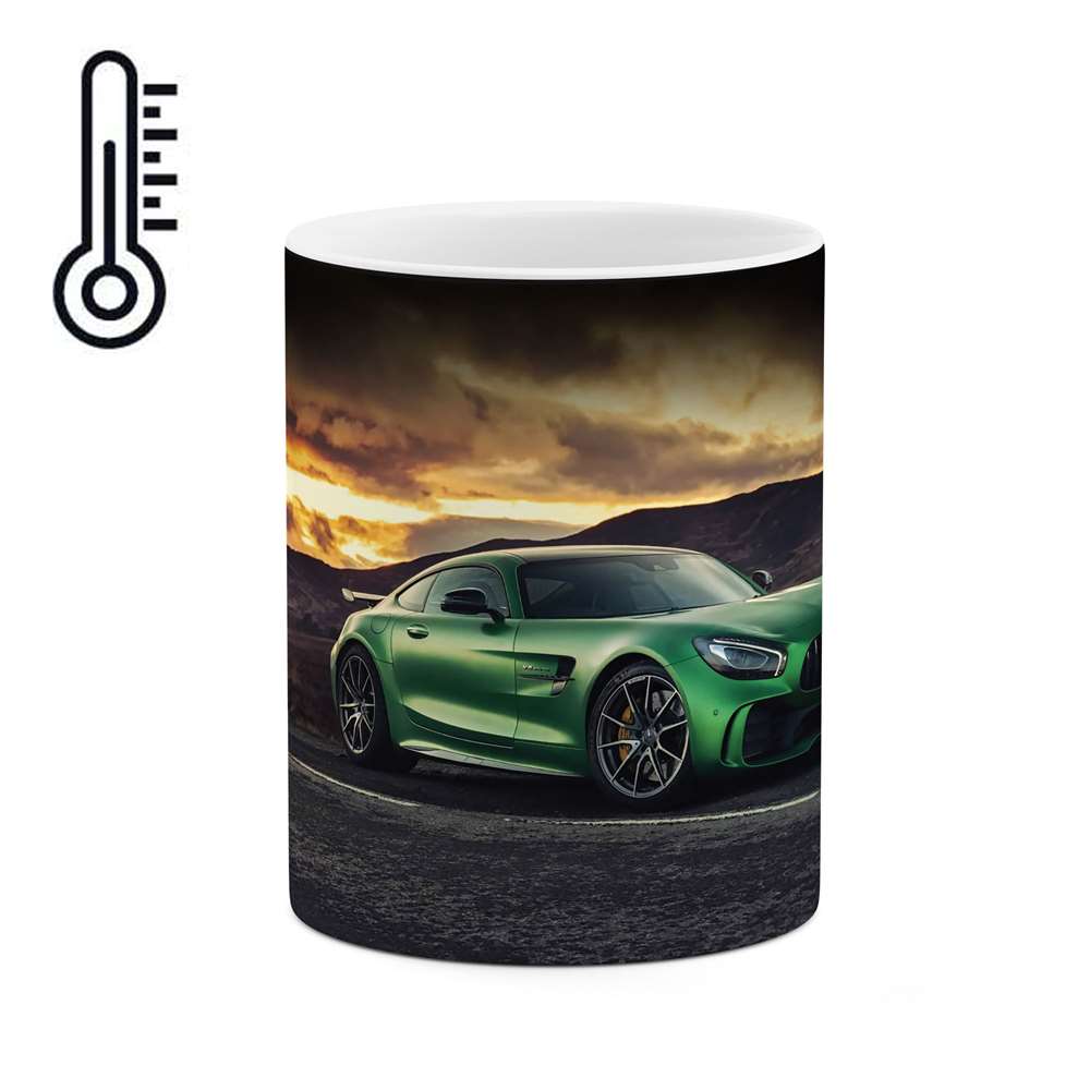 ماگ حرارتی طرح ماشین BENZ مدل mgph10157