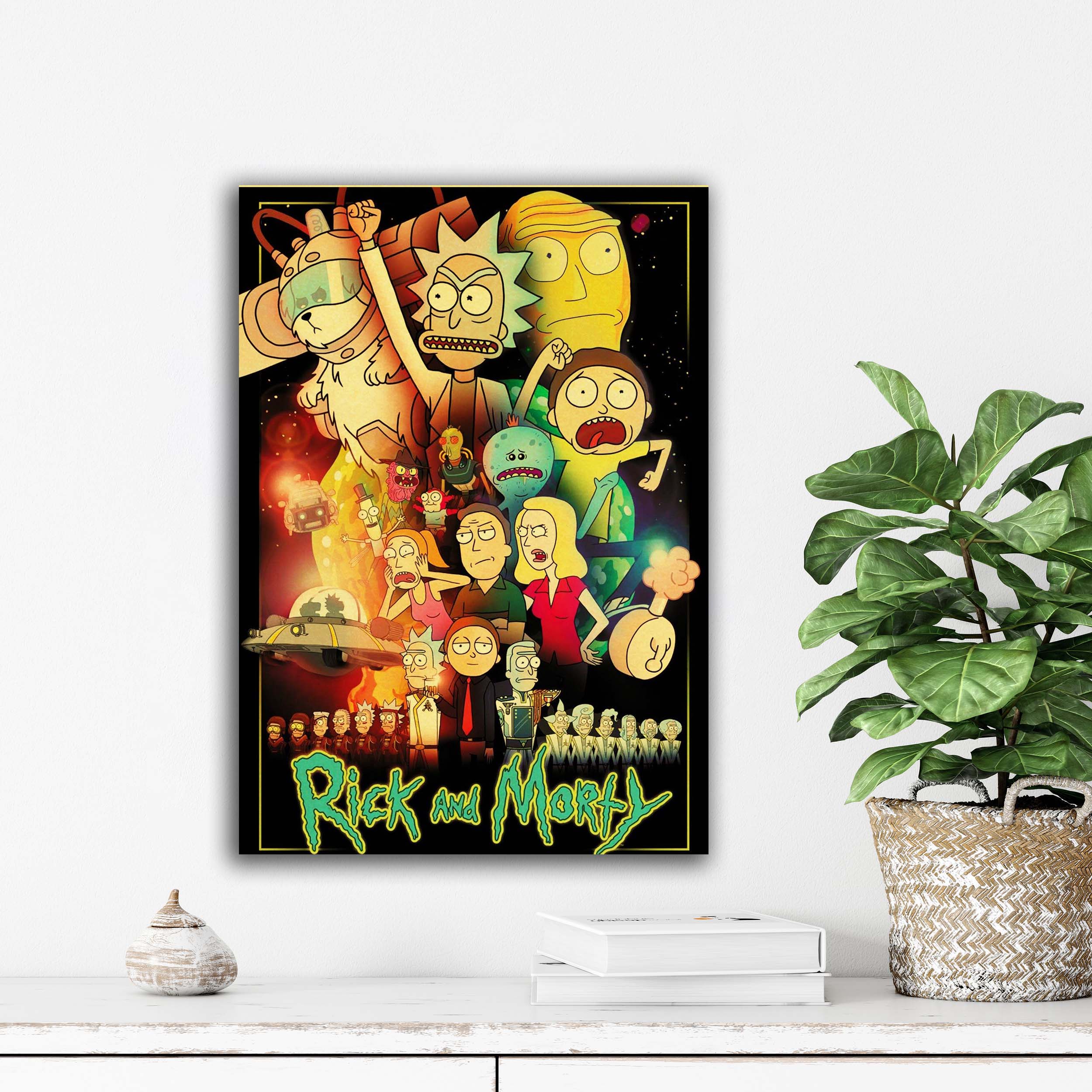 تابلو شاسی آتریسا مدل ریک اند مورتی