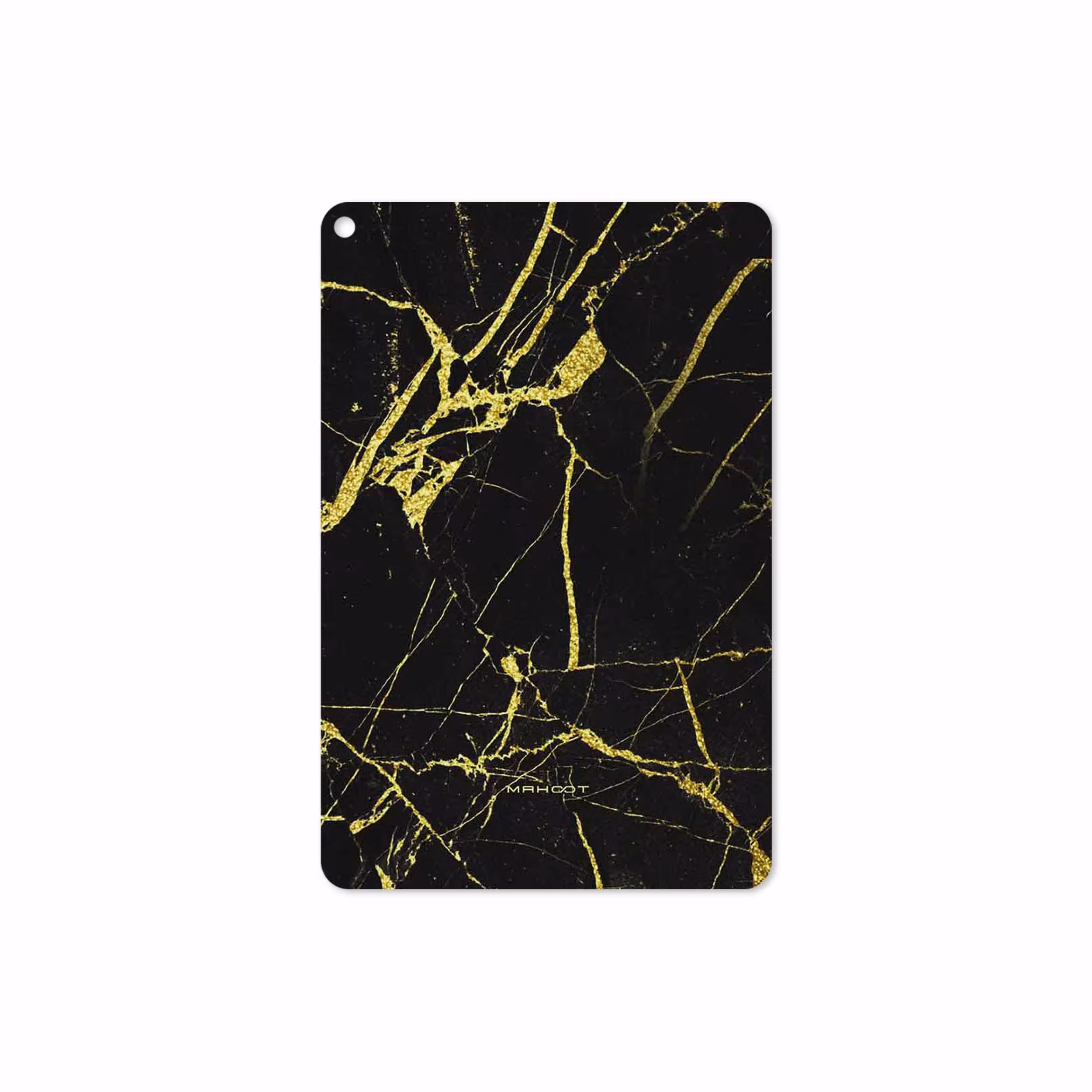 برچسب پوششی ماهوت مدل Graphite-Gold-Marble مناسب برای تبلت اپل iPad mini (GEN 5) 2019 A2133