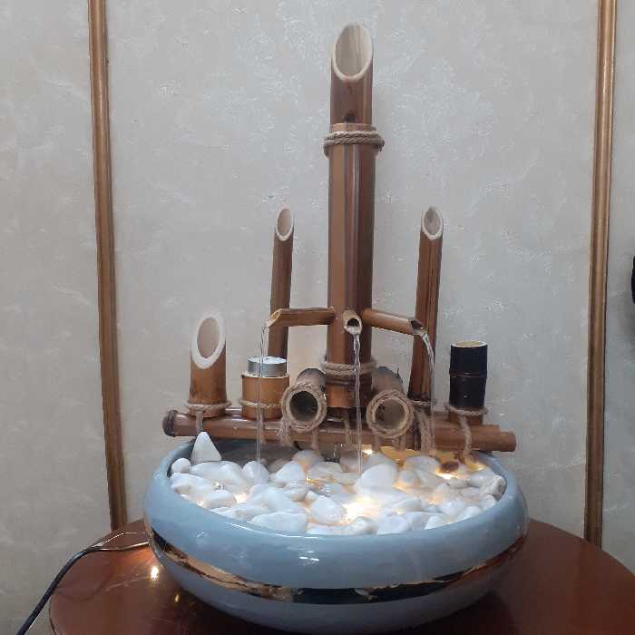آبنما رومیزی دکوری بامبو مدل اقاقیا 2