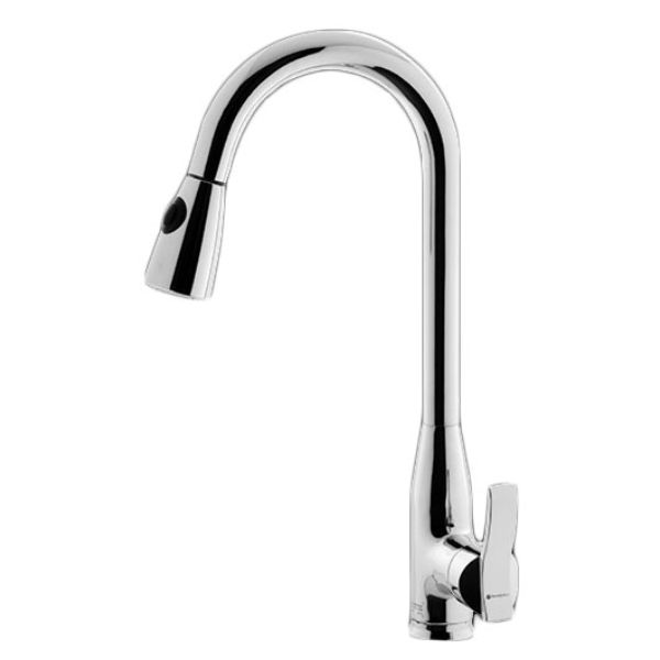 شیر ظرفشویی شلنگدار درخشان مدل کاسیو (هما)