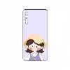 کاور مدل دخترانه کد 101 مناسب برای گوشی موبایل سامسونگ galaxy A50 / A50s / A30s 