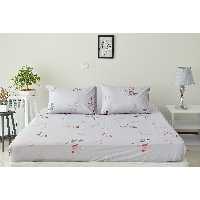 سرویس ملحفه بومرنگ مدل Yaprak-180 دونفره 3 تکه