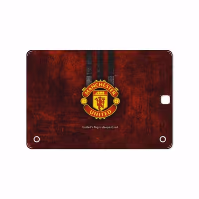 برچسب پوششی ماهوت مدل Manchester-United مناسب برای تبلت سامسونگ Galaxy Tab A 9.7 2015 T555