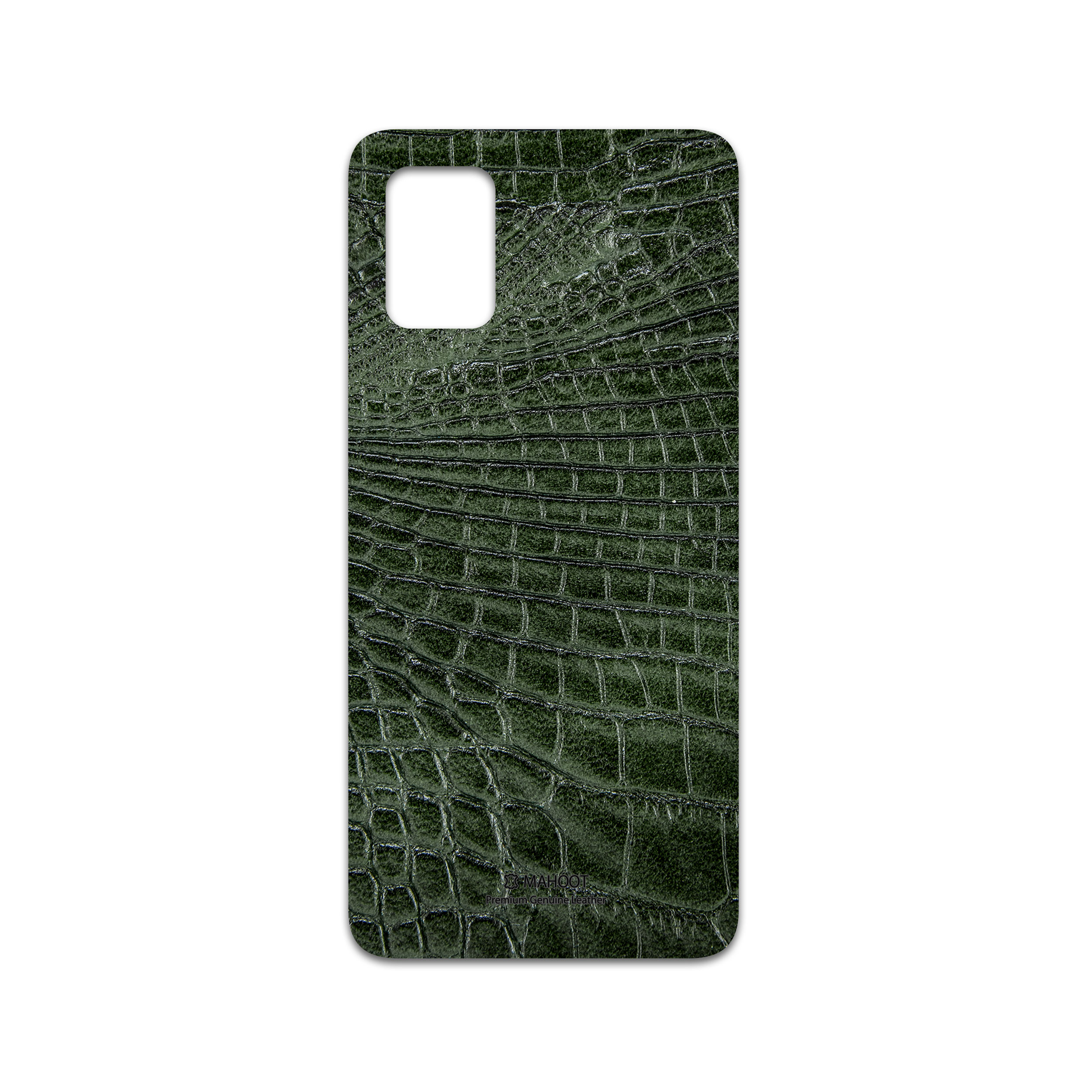 برچسب پوششی ماهوت مدل Green-Crocodile-Leather مناسب برای گوشی موبایل سامسونگ Galaxy A71