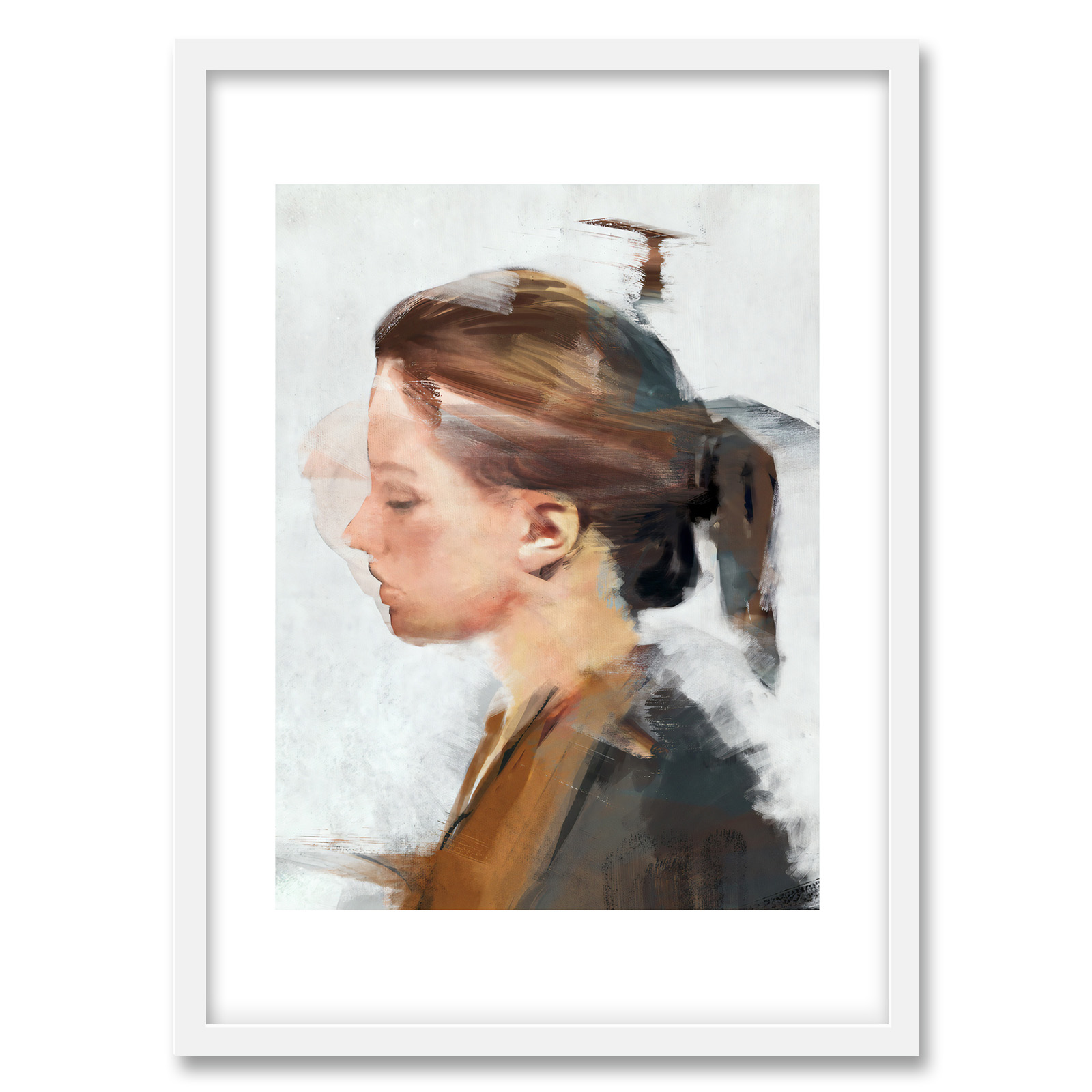 تابلو فورنیمو مدل  نقاشی پرتره ایلوستریشن مدرن کد 03121W