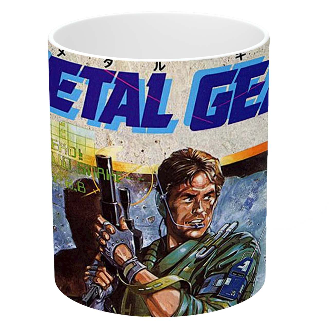 ماگ طرح گیم متال گیر کلاسیک nes مدل NI2779