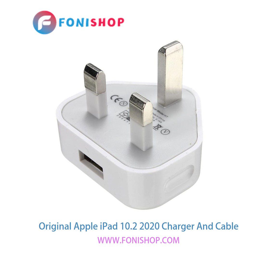 کابل و شارژر اصلی آیپد Apple iPad 10.2 2020