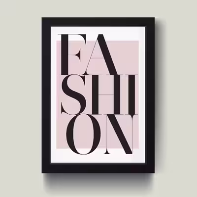 تابلو مدل مینیمال Fashion کد S0623-b