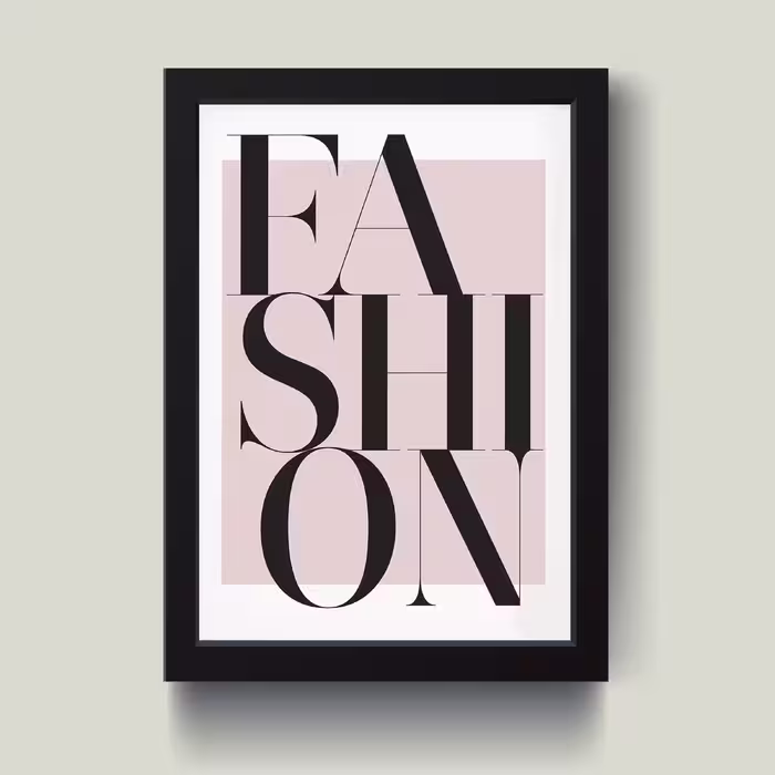 تابلو مدل مینیمال Fashion کد S0623-b