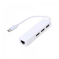 هاب تایپ سی به اترنت رویال مدل RC-4030 با 3 پورت