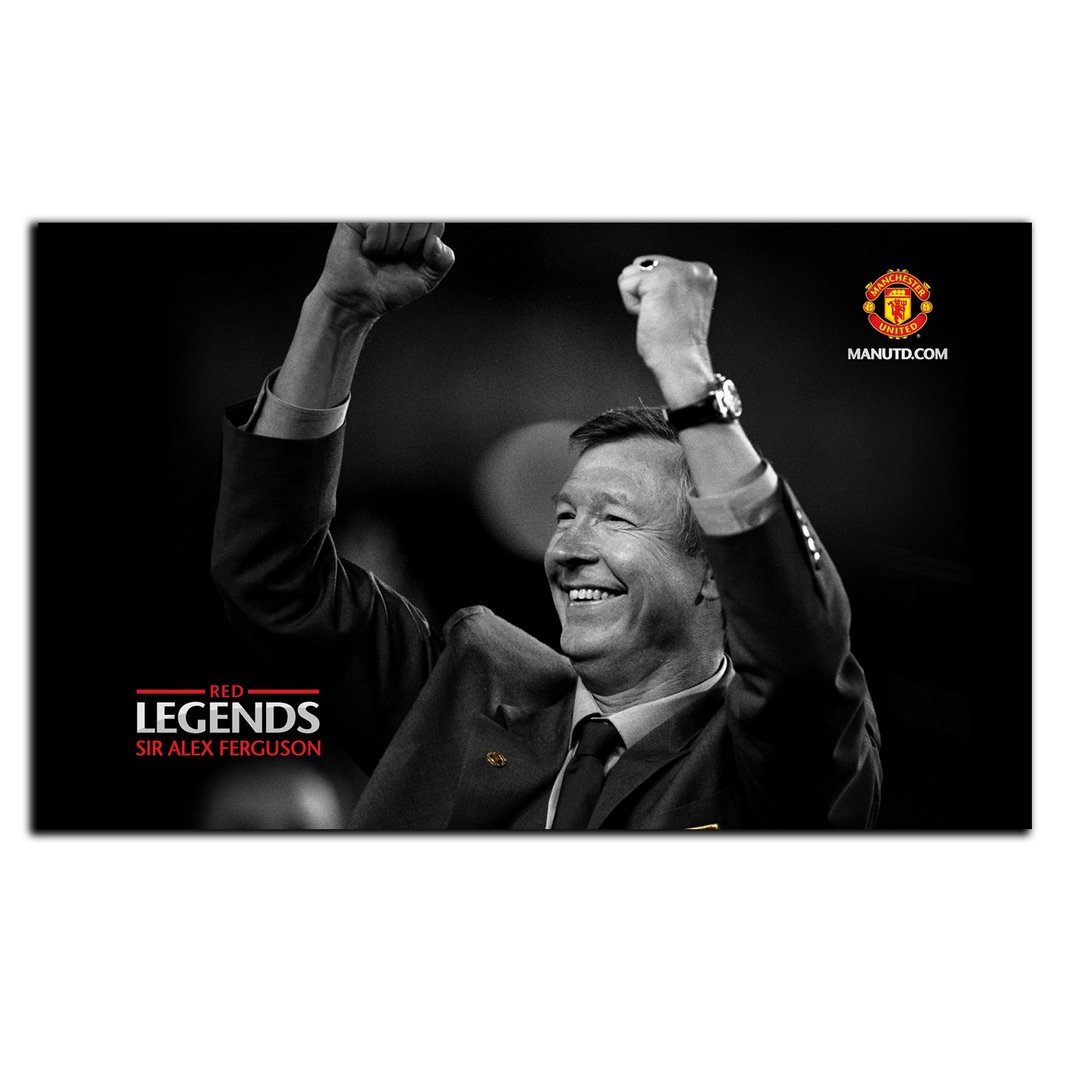 تابلو شاسی بکلیت طرح سرمربی فوتبال سر الکس فرگوسن تیم منچستر یونایتد مدل SH-S6604