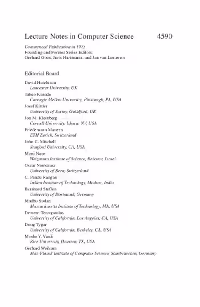 خرید و دانلود نسخه کامل کتاب Computer Aided Verification: 19th International Conference, CAV 2007, Berlin, Germany, July 3-7, 2007. Proceedings
