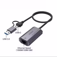 تبدیل USB-C به Lan اونتن مدل Onten USB-C to Gigabit Adapter UE