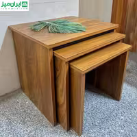 میز عسلی 3 تکه شهرزاد