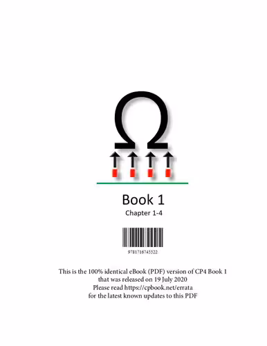 خرید و دانلود نسخه کامل کتاب Competitive Programming 4 - Book 1