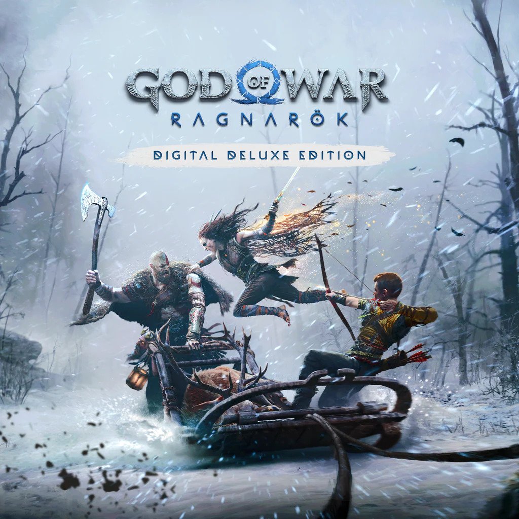 خرید اكانت God of War Ragnarok Digital Deluxe Edition PS5 ظرفيت دوم با بهترین قیمت