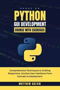 خرید و دانلود نسخه کامل کتاب Hands-on Python GUI Development Course With Exercises