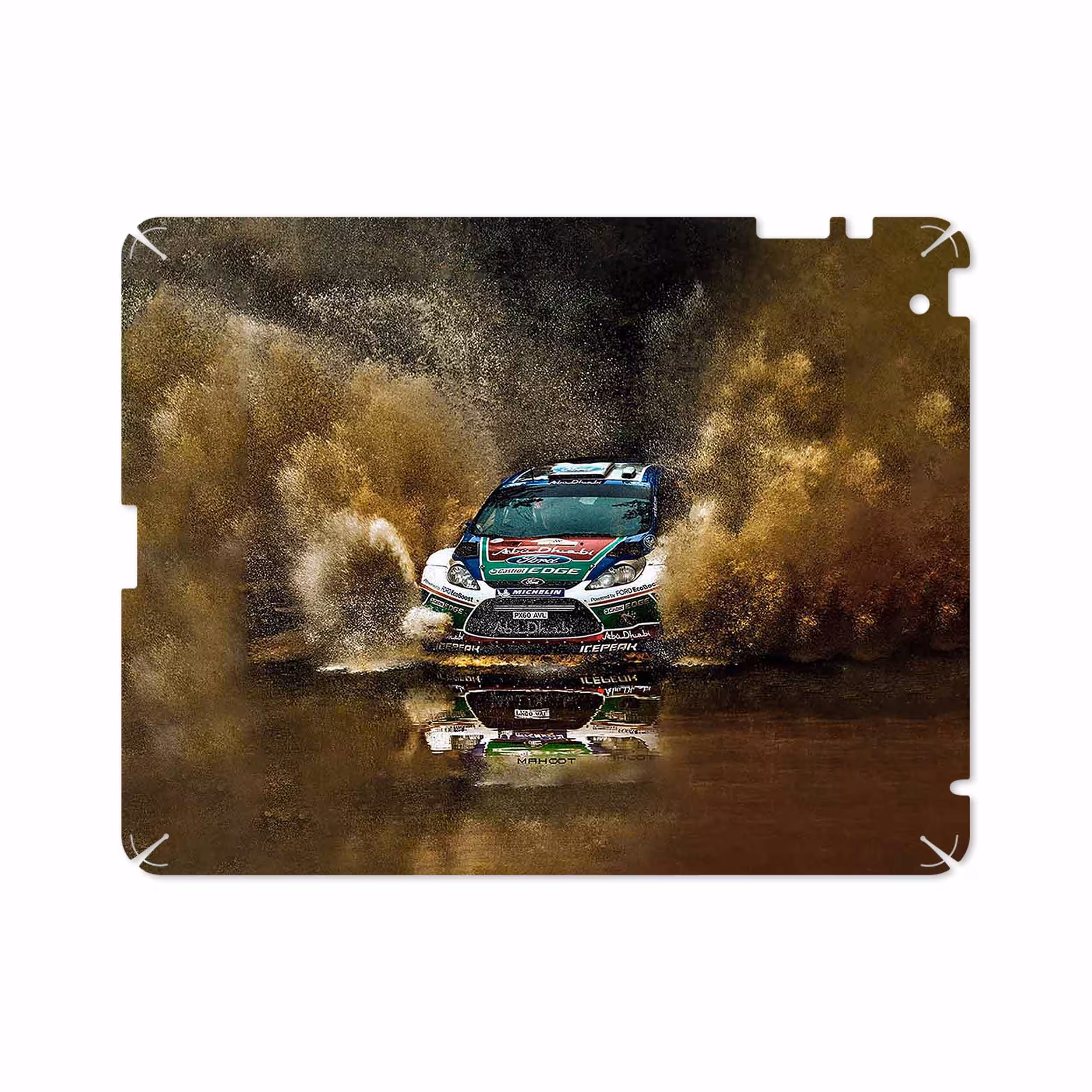 برچسب پوششی ماهوت مدل Rally مناسب برای تبلت اپل iPad 2 2011 A1397