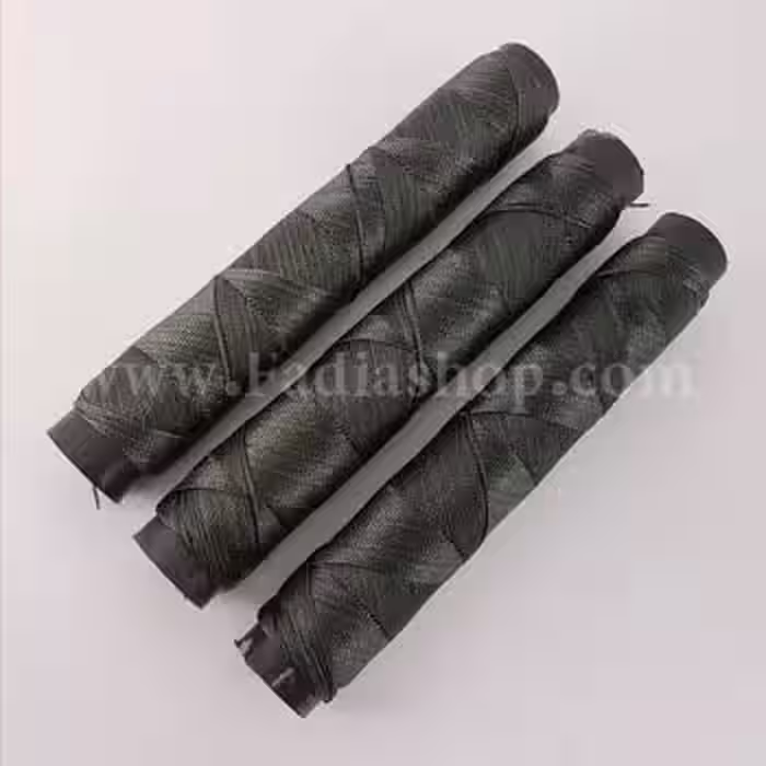 نخ چرم طوسی تیره 120