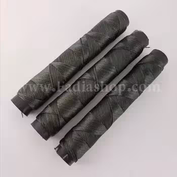 نخ چرم طوسی تیره 120