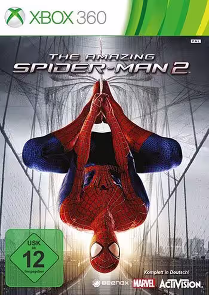 بازی ایکس باکس 360 The Amazing spiderman 2