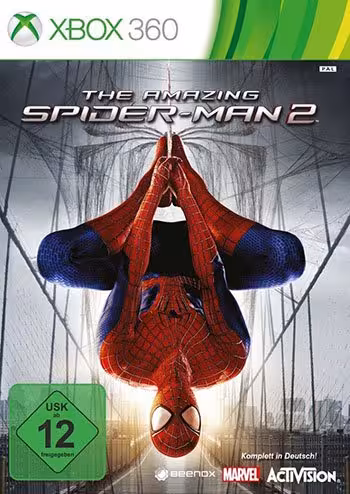 بازی ایکس باکس 360 The Amazing spiderman 2