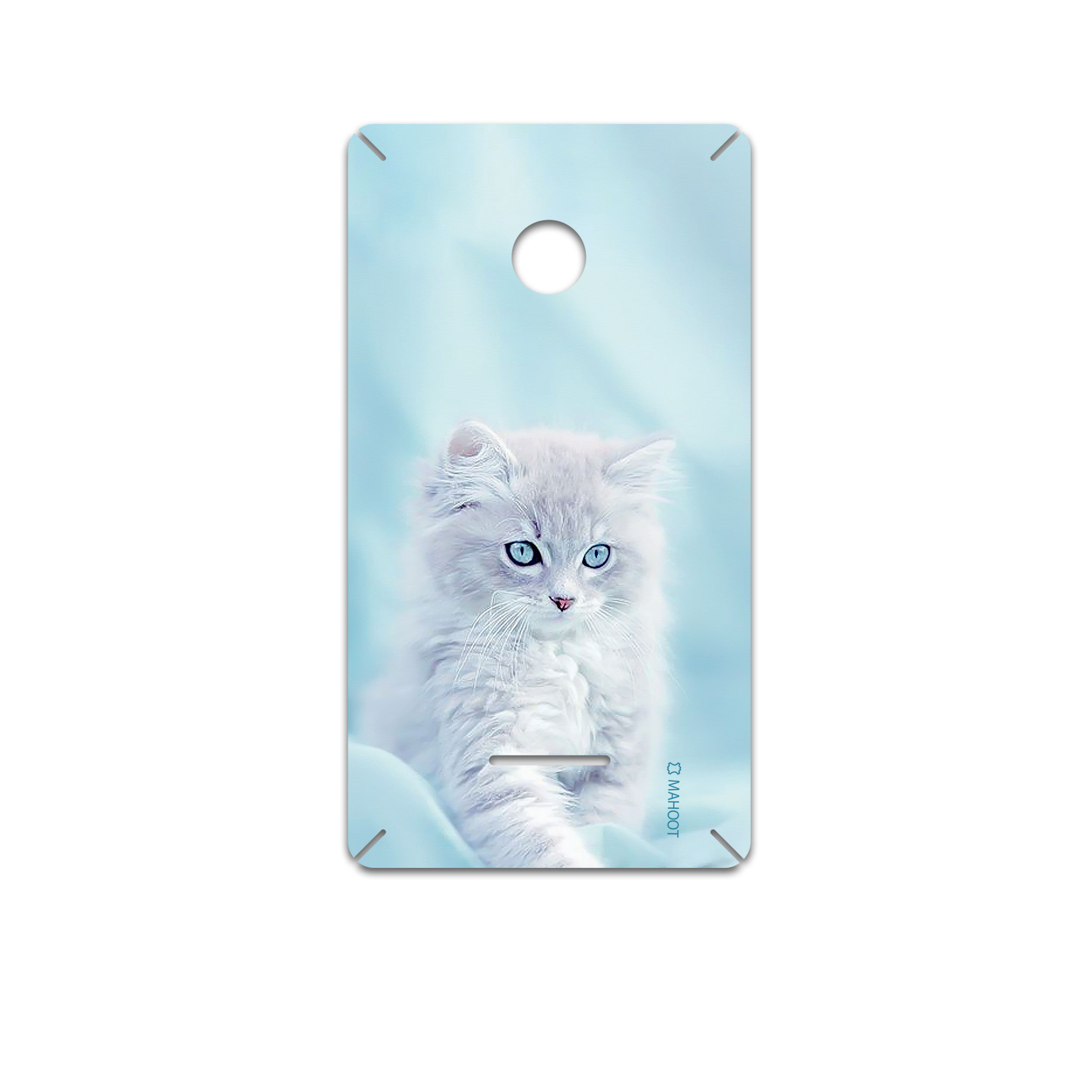 برچسب پوششی ماهوت مدل Cat-1 مناسب برای گوشی موبایل مایکروسافت Lumia 532