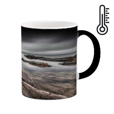 ماگ حرارتی طرح صخره و دریا مدل mgh01747