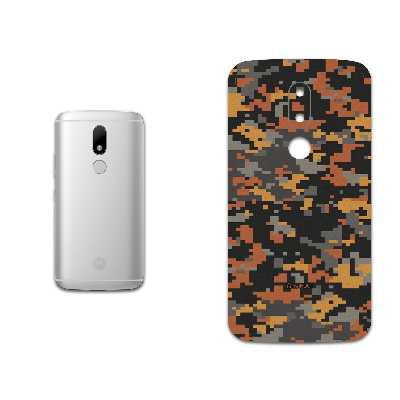 برچسب پوششی ماهوت مدل Army-Autumn-pixel مناسب برای گوشی موبایل موتورولا Moto M