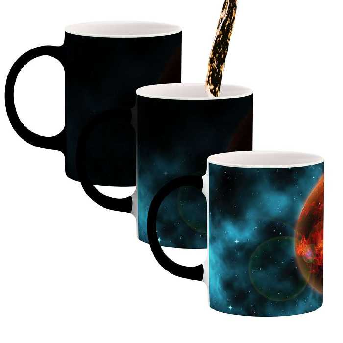 ماگ حرارتی طرح کهکشان مدل mgh02540