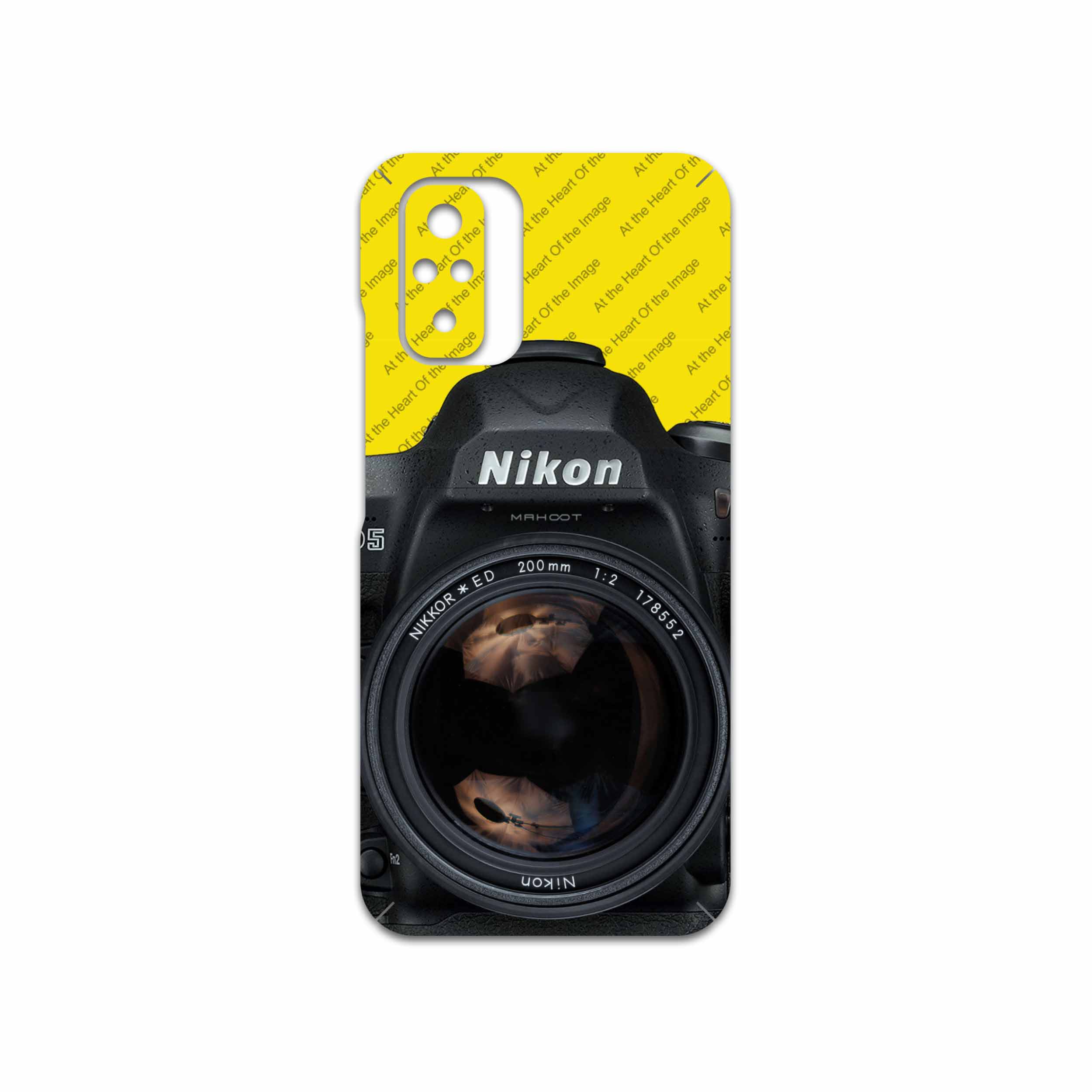 برچسب پوششی ماهوت مدل Nikon-Logo مناسب برای گوشی موبایل شیائومی Redmi Note 10