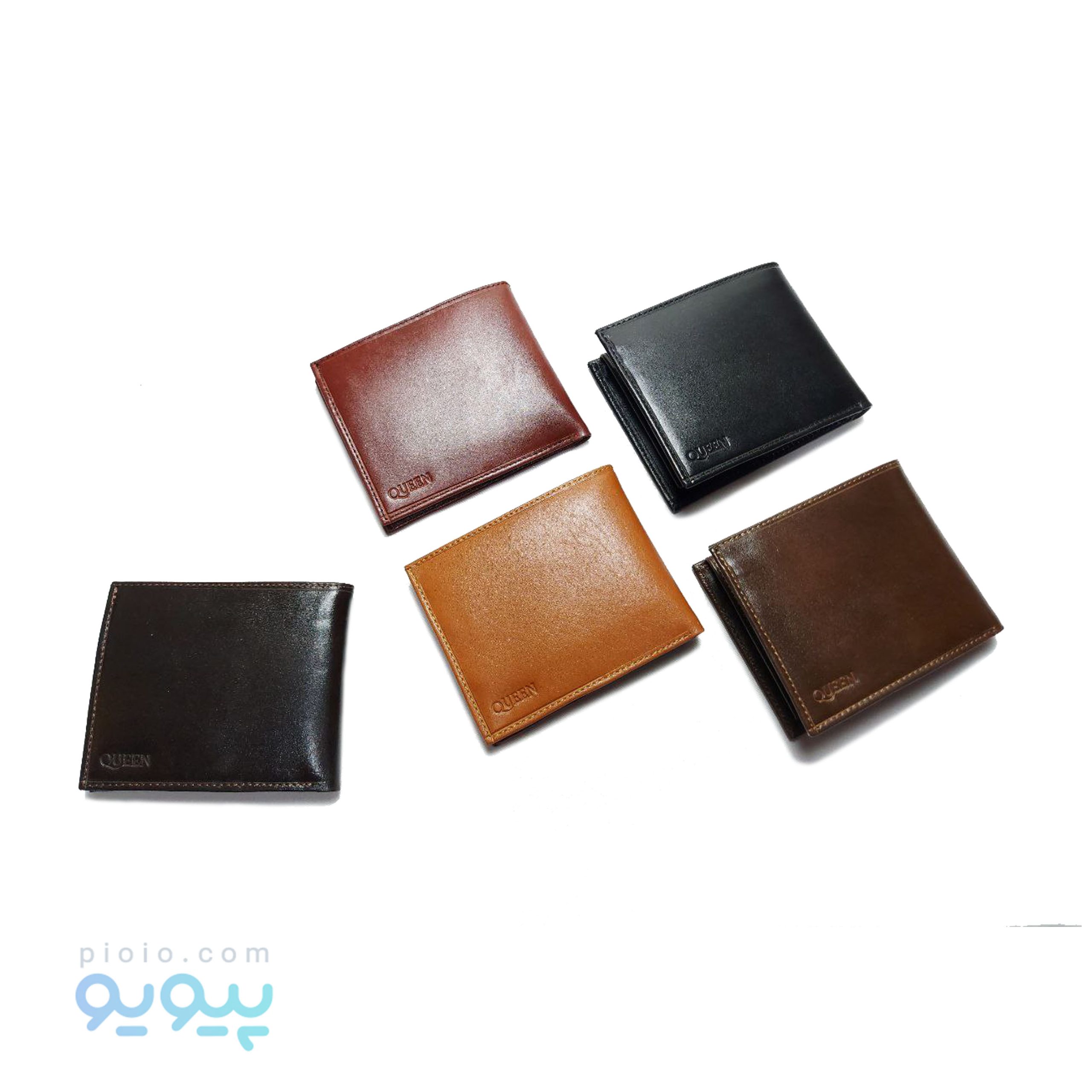کیف پول مردانه چرم گاوی جیبی کد 61068 تک و عمده