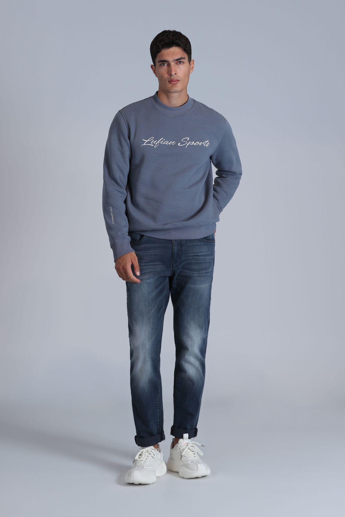 شلوار جین آبی مردانه SLIM FIT لوفیان Lufian