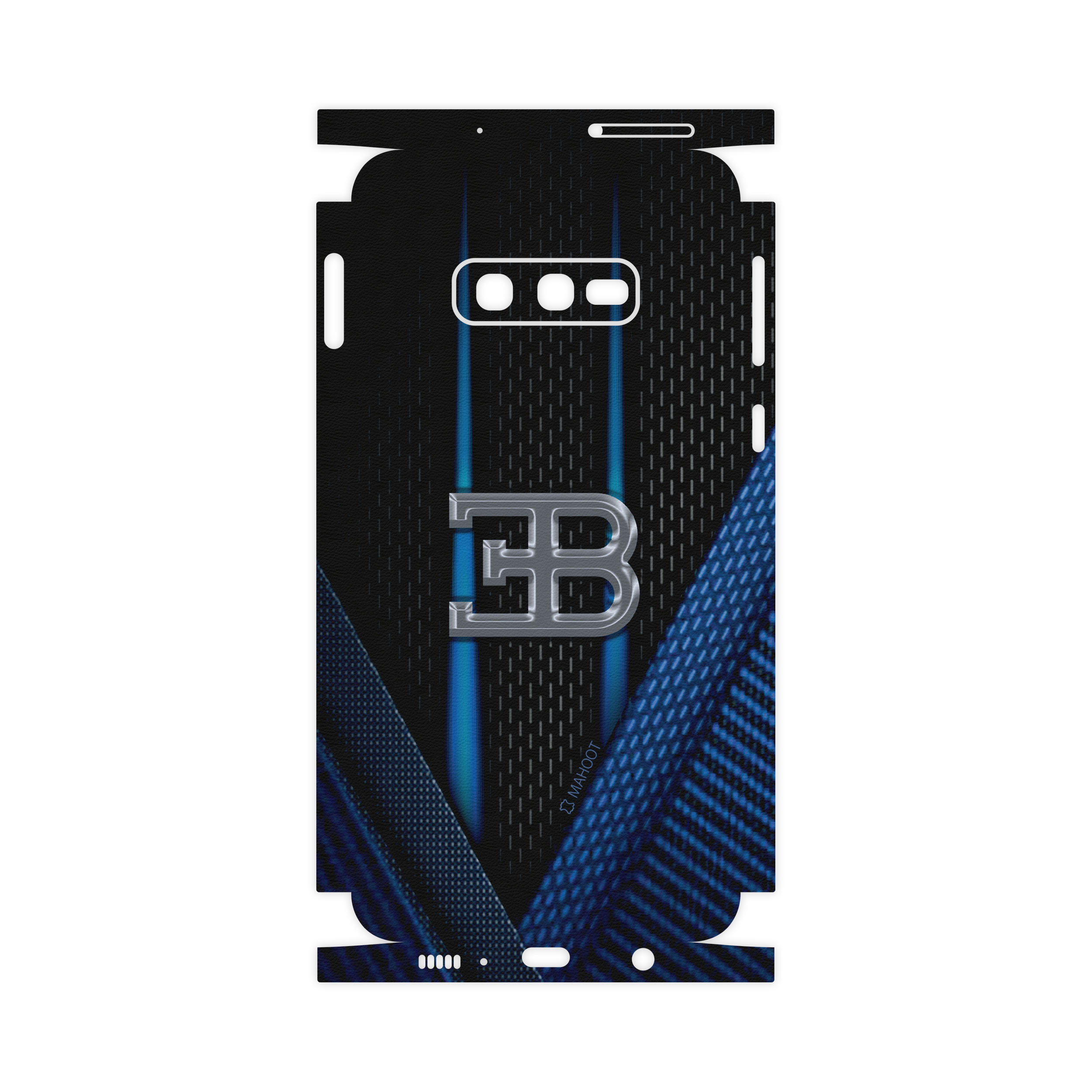 برچسب پوششی ماهوت مدل BUGATTI-FullSkin مناسب برای گوشی موبایل سامسونگ Galaxy S10e