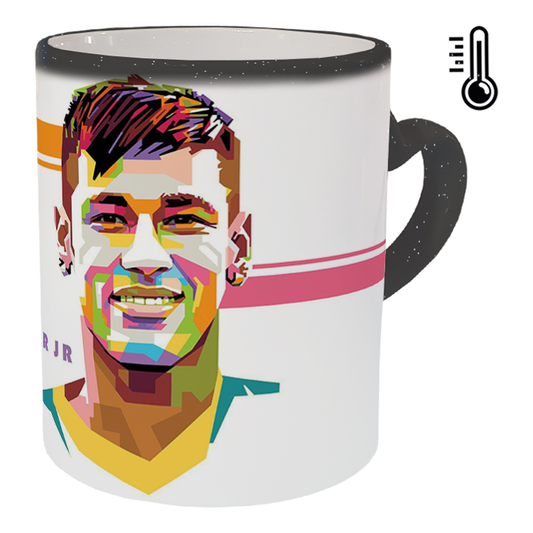 ماگ حرارتی مدل دسته قلبی اکلیلی طرح نیمار کد 89