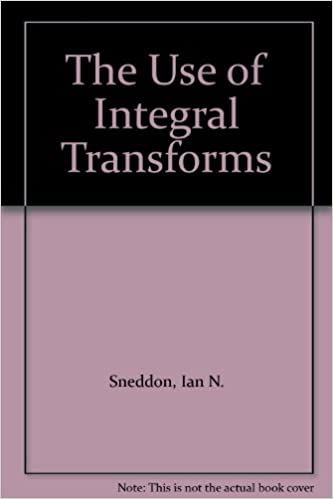 خرید و دانلود نسخه کامل کتاب The Use of Integral Transforms BY Sneddon - Pdf