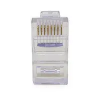 سوکت شبکه CAT5 مدل 8P8C بسته 50 عددی 