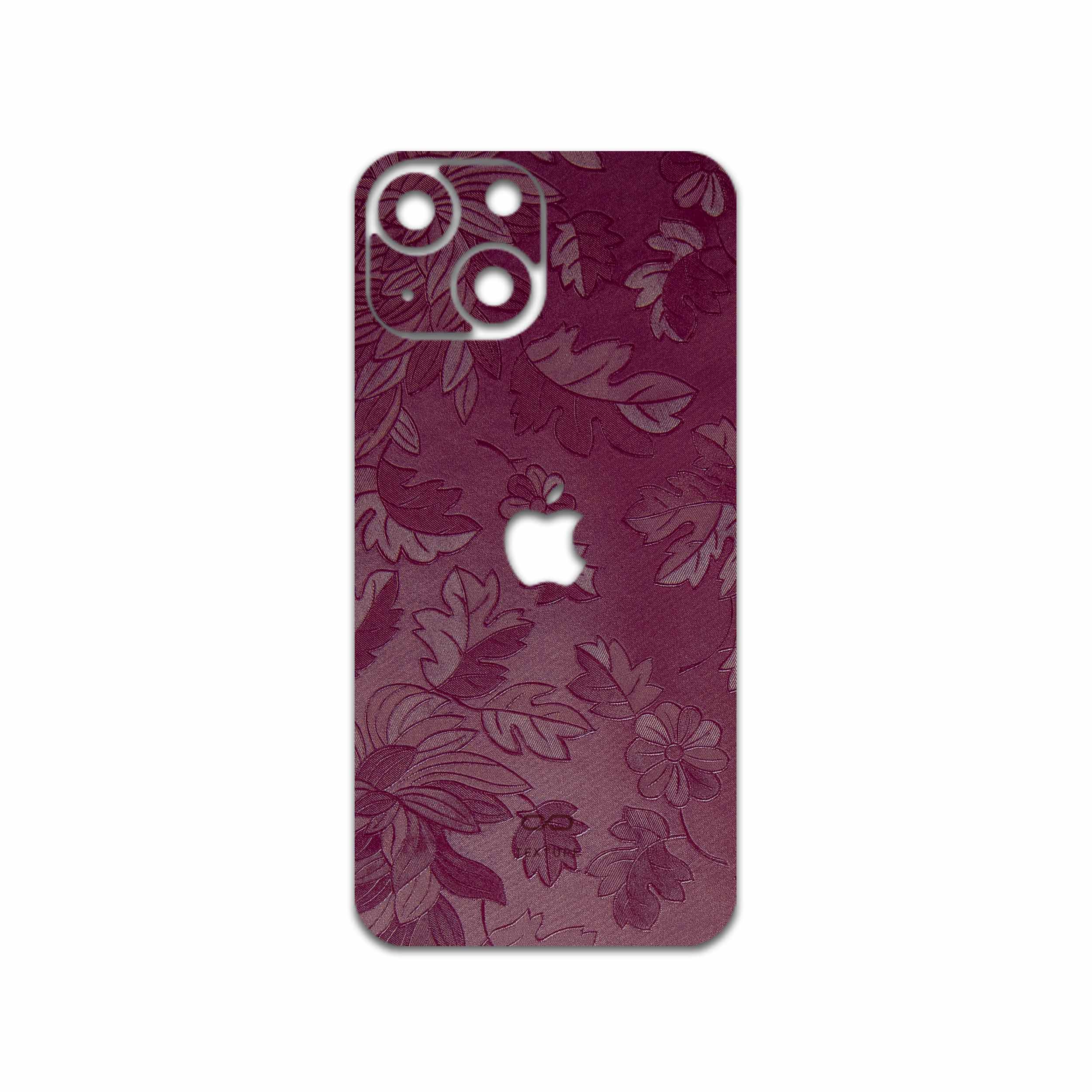 برچسب پوششی ماهوت مدل Red-Wildflower مناسب برای گوشی موبایل اپل iPhone 13 Mini