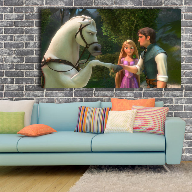 تابلو شاسی کودک مدل راپونزل کد 19 | دنیای قاب