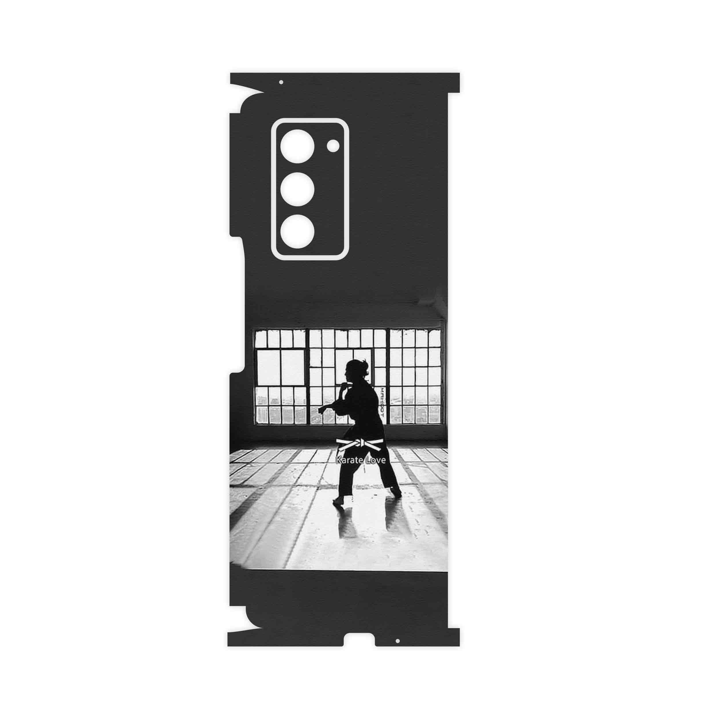 برچسب پوششی ماهوت مدل Karate-FullSkin مناسب برای گوشی موبایل سامسونگ Galaxy Z FOLD 2